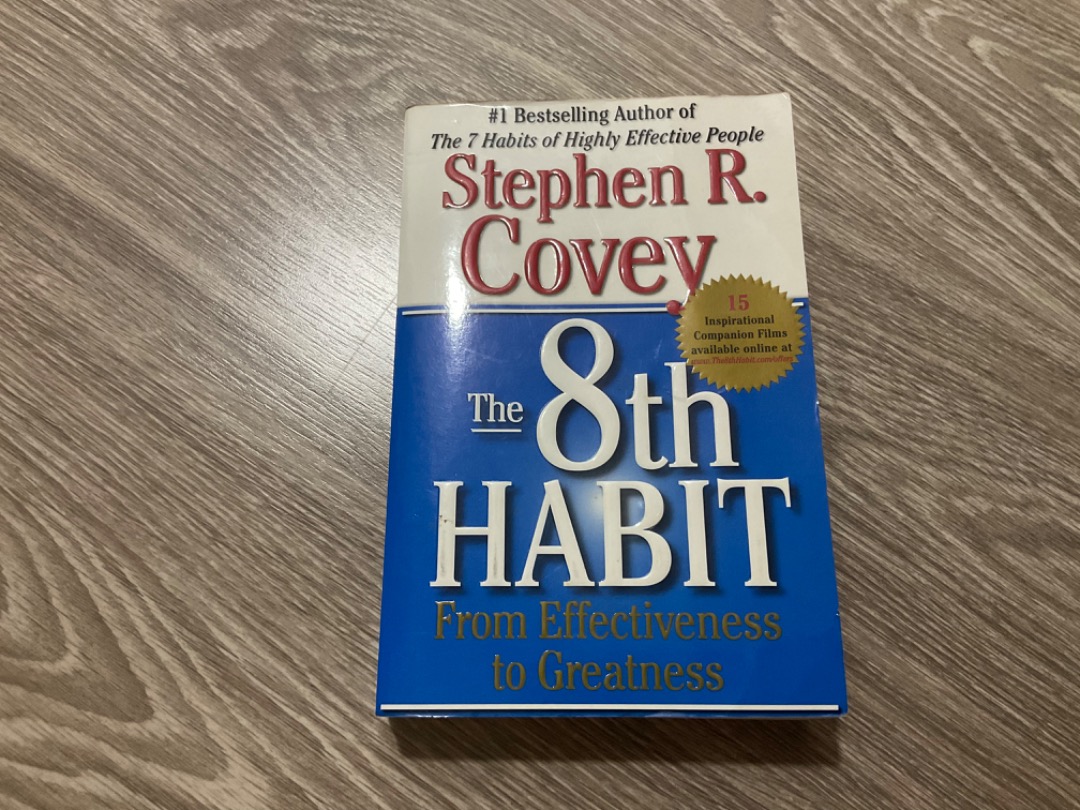 The 8th habit Stephen Covey, Hobbies