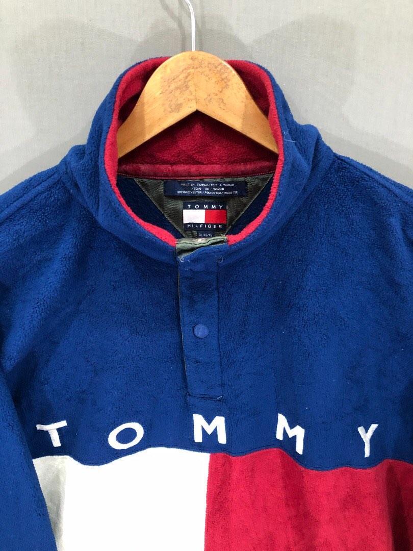 Tommy hilfiger fleece jumper hot sale