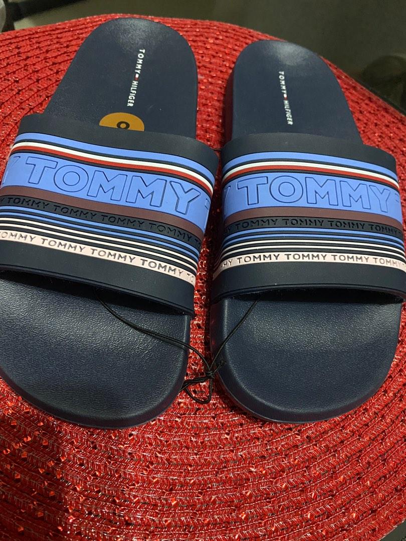 Tommy hilfiger mens slides size 8, Men's Fashion, Footwear, Slippers