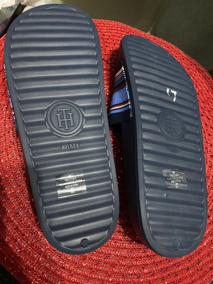 Tommy hilfiger mens slides size 8, Men's Fashion, Footwear, Slippers