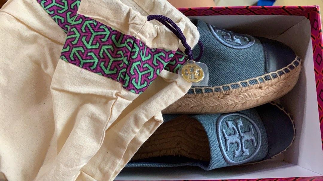 Tory Burch denim espadrilles