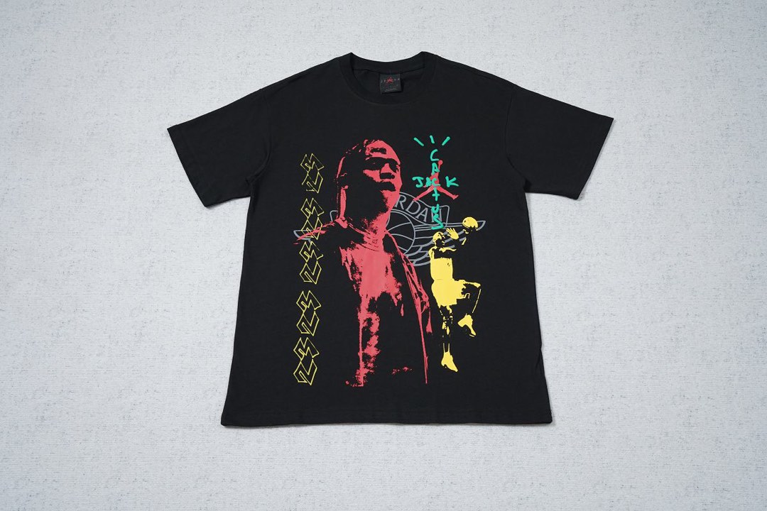 travis scott x air jordan tee