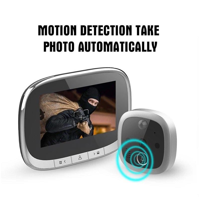 Tuya peephole viewer, Furniture & Home Living, Security & Locks, Peephole Viewers & Doorbells on