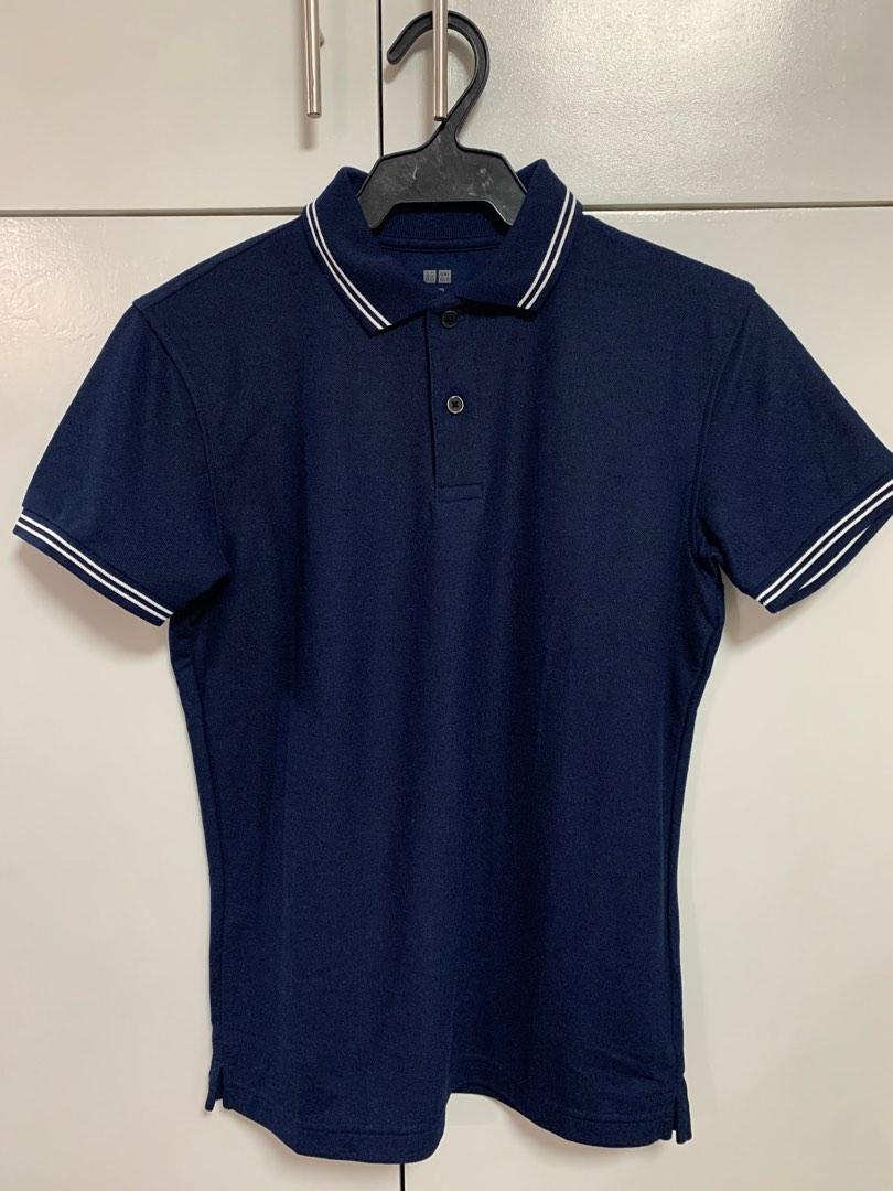 MENS AIRISM FULL OPEN POLO SHIRT  UNIQLO VN