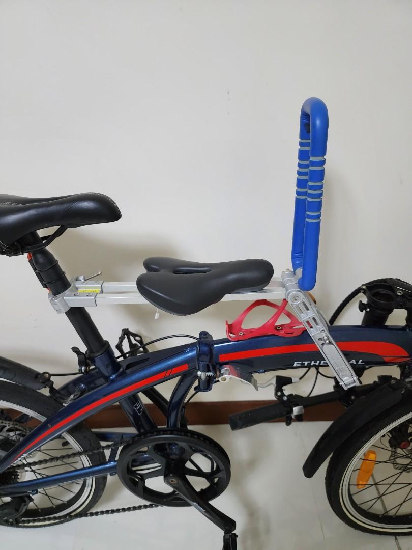 UrRider Child Bike Seat for kids. FrontMount, Foldable & Ultralight