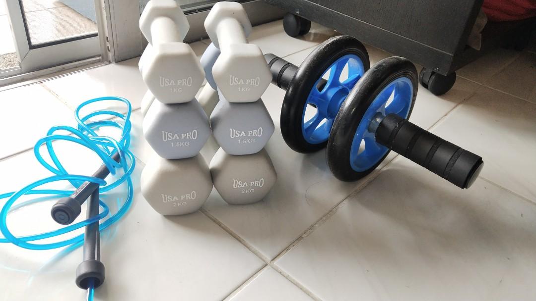 Usa pro top 5kg dumbbell