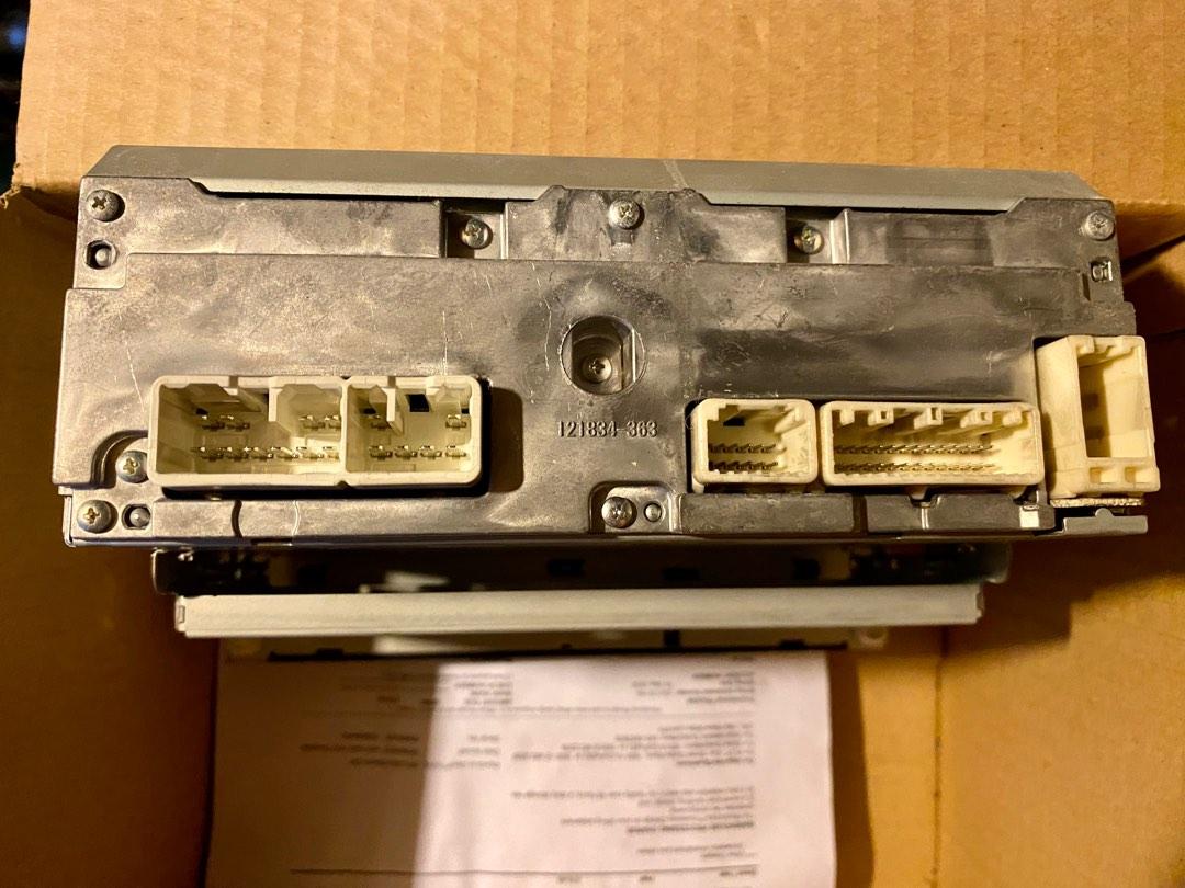 Used OEM Fortuner 2din Headunit (Category: Audio, Video, Alarm and other Electronic Accessories) located in Taguig. Submitted by mikedijamco (Listing ID 1191804170, Image 2). Description: 100% working, just 2 buttons missing. Came from a 2012 Fortuner. You can use it plug and play or use it for parts 😀.