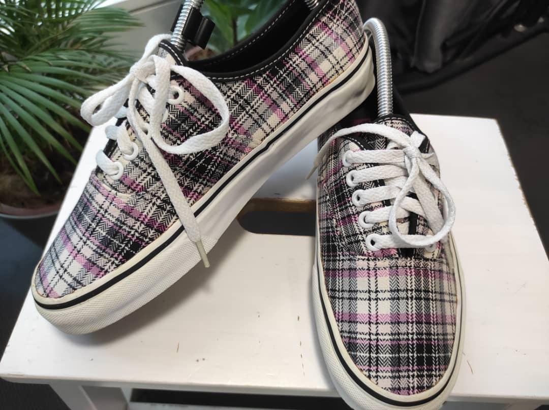 Vans Flannel Sneakers Women s Fashion Footwear Sneakers on
