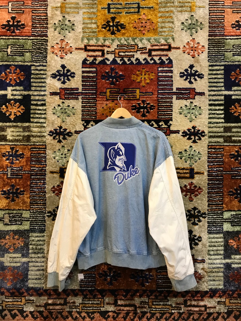 Vintage Duke Varsity Jacket Men s Fashion Coats Jackets and
