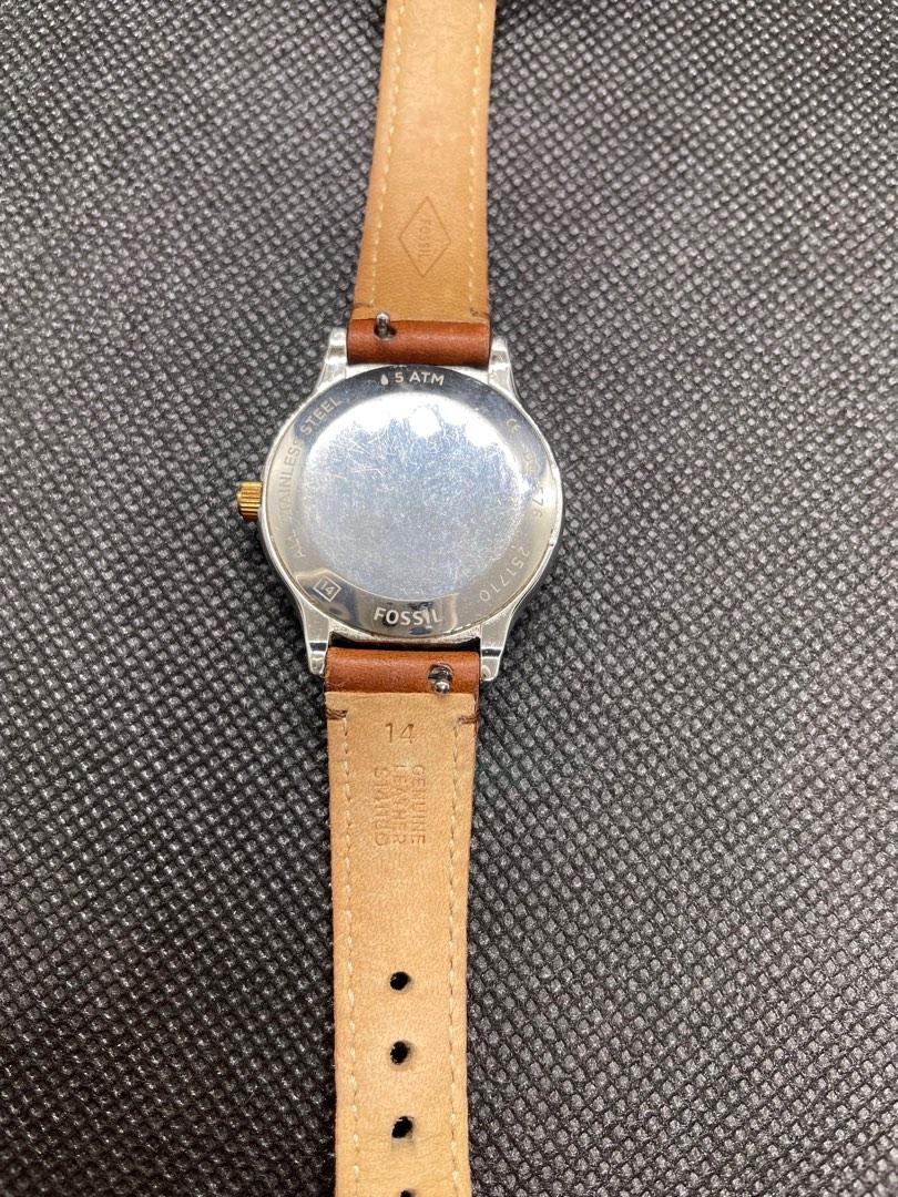 Fossil stainless steel caseback 5atm store