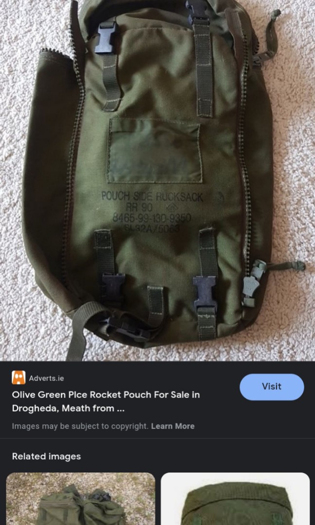 Vintage pouch side rucksack bag pack, Men's Fashion, Bags, Backpacks on ...