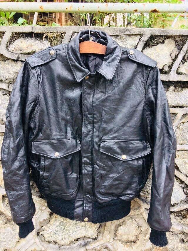 vintage schott leather jacket Men s Fashion Coats Jackets and