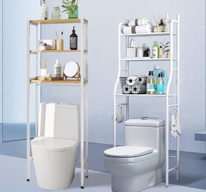 Washine Machine Rack Toilet Rack Bathroom Shelving Bathroom Rack Toilet ...