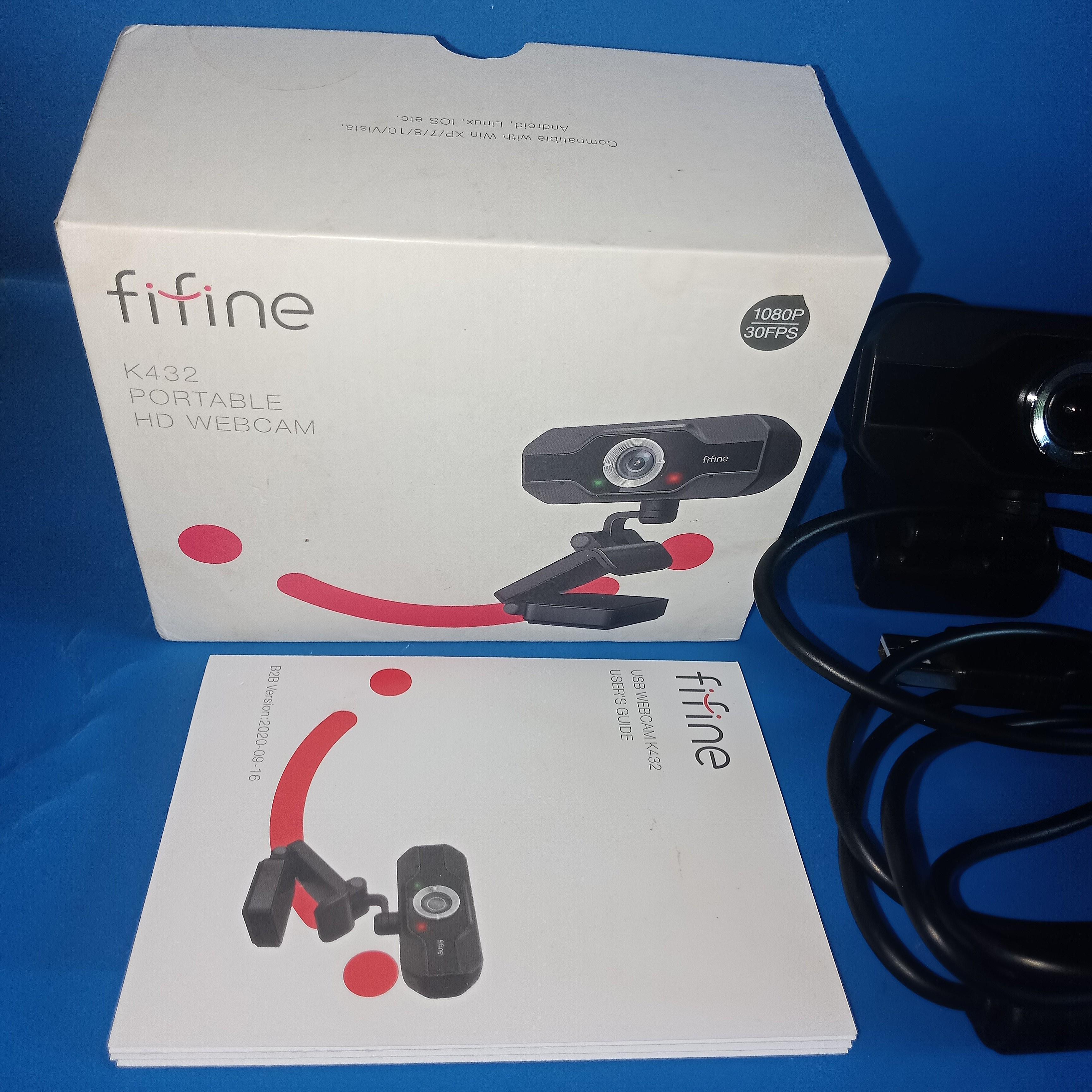 fifine k432 usb webcam