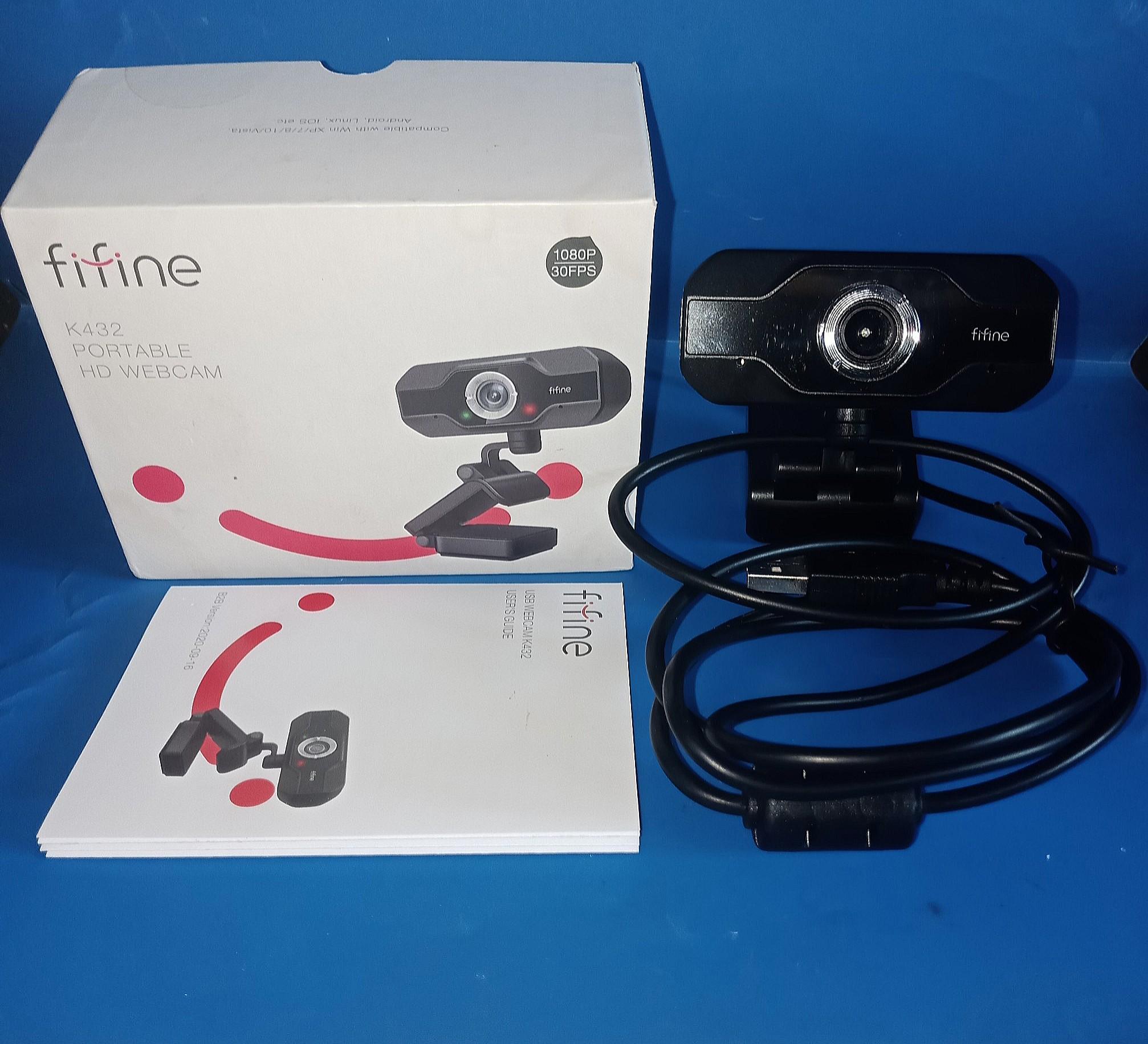 fifine k432 usb webcam