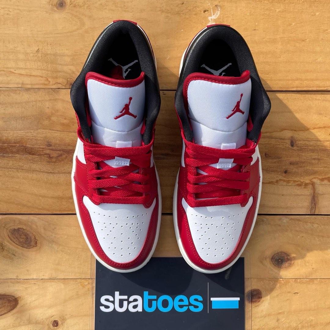 Wmns Air Jordan 1 Low âReverse Black Toeâ, Women's Fashion, Footwear, Sneakers on Carousell