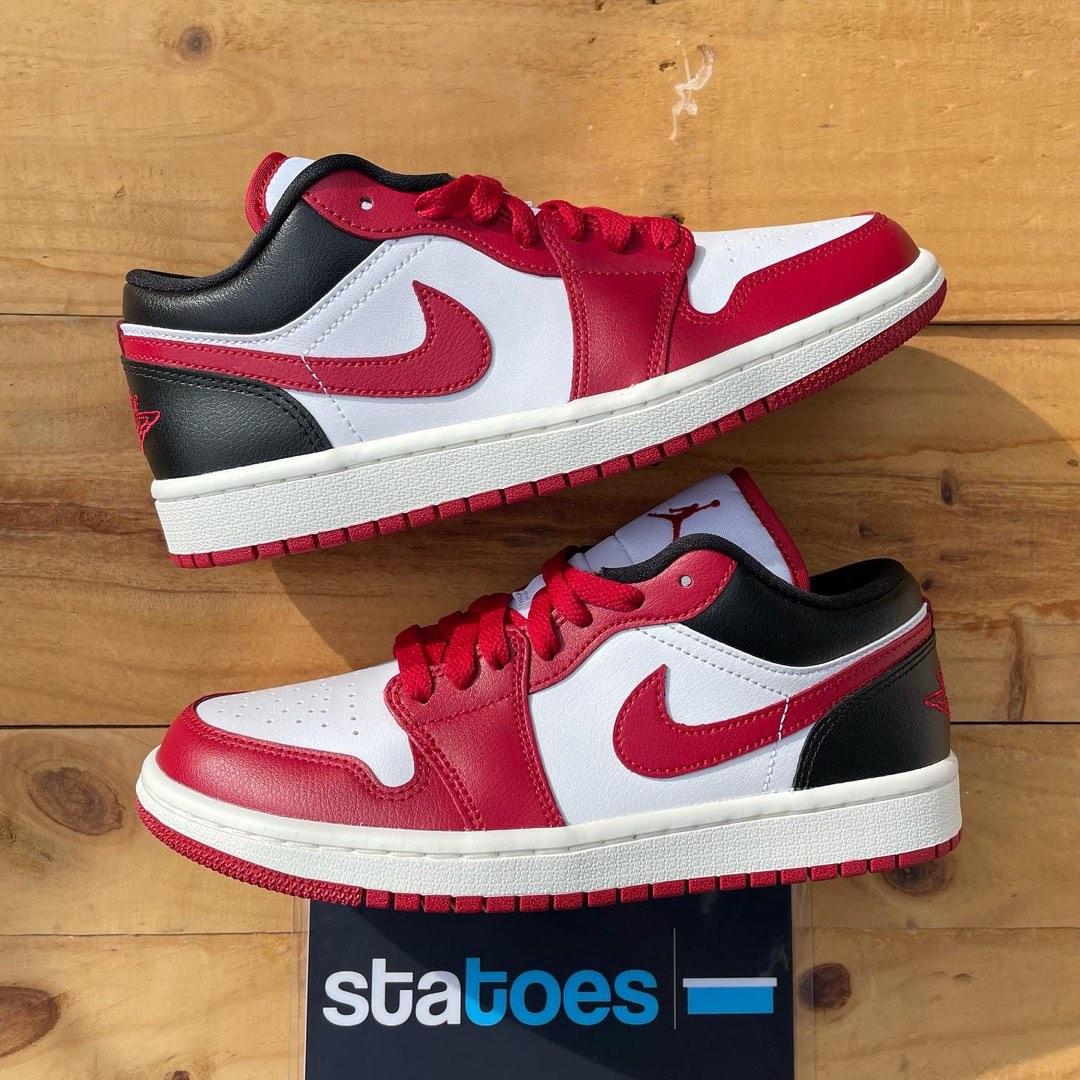 Wmns Air Jordan 1 Low âReverse Black Toeâ, Women's Fashion, Footwear, Sneakers on Carousell