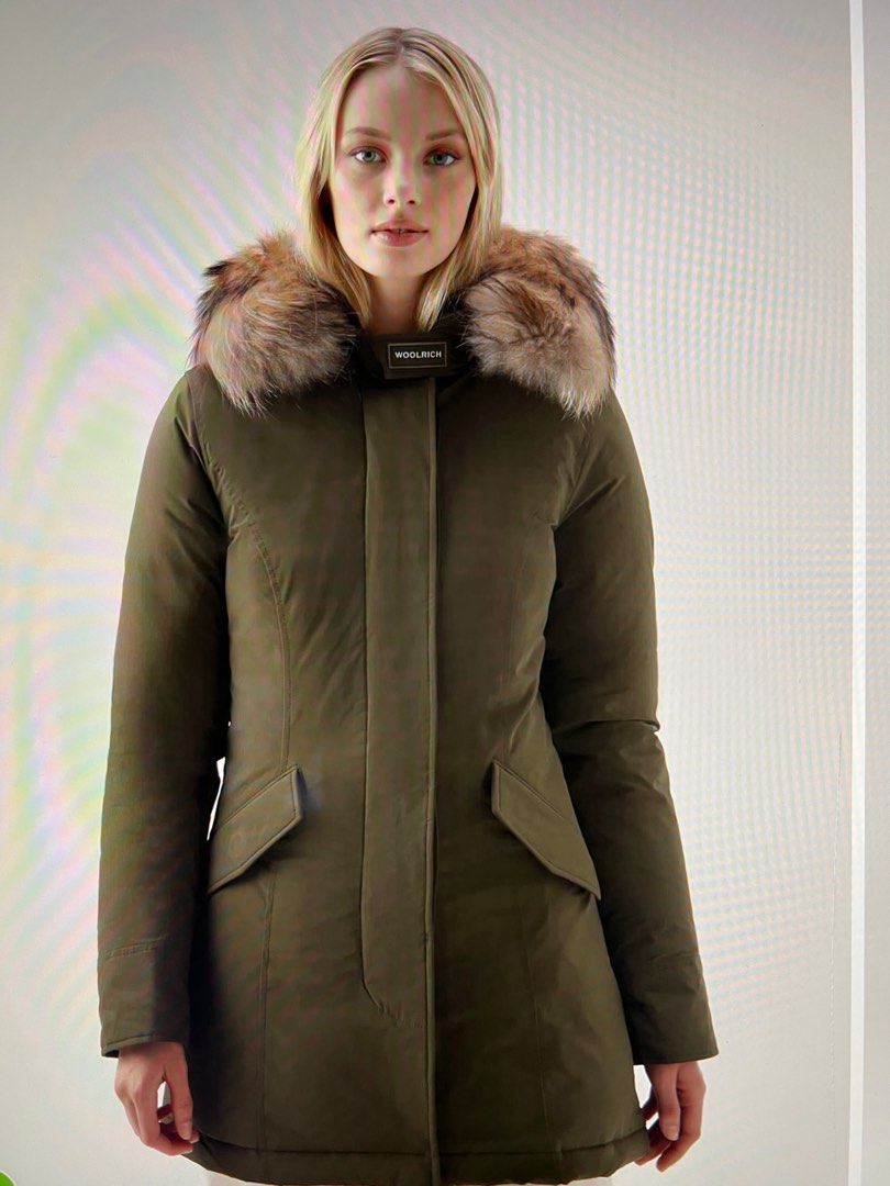 Woolrich arctic top parka olive