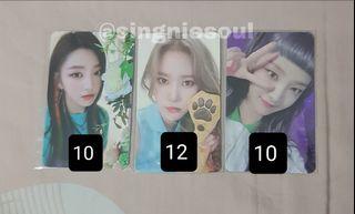 wts weeekly photocards