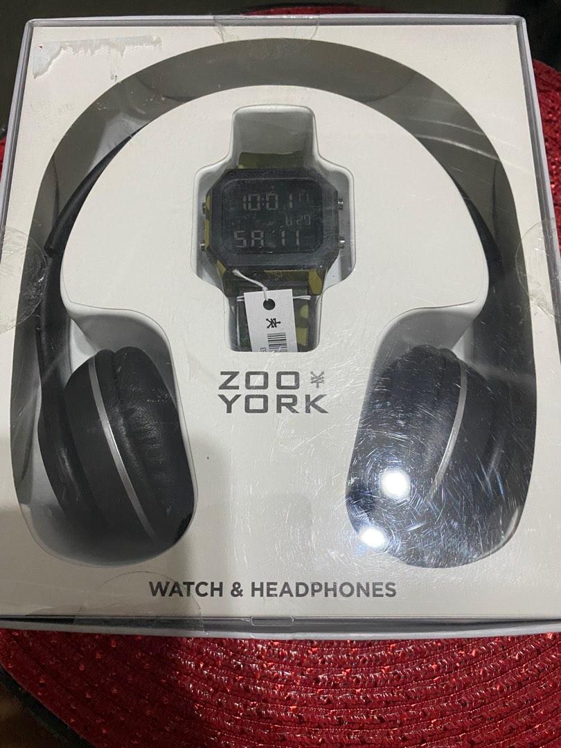 Zoo york mens watch and headphone set Audio Headphones Headsets on Carousell