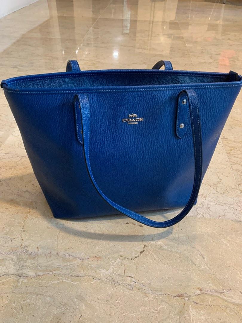 100 original coach F58846 original City Zip Tote bag Leather