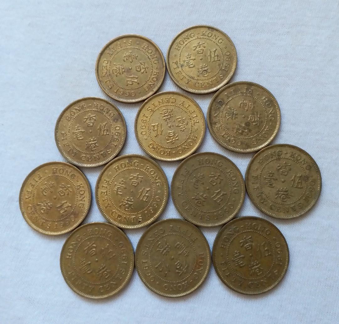 1990年大皇冠(五角)硬幣, 興趣及遊戲, 收藏品及紀念品, 錢幣- Carousell