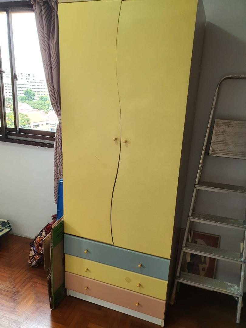 2 door + drawers wardrobe for kids, Babies & Kids, Baby Nursery & Kids