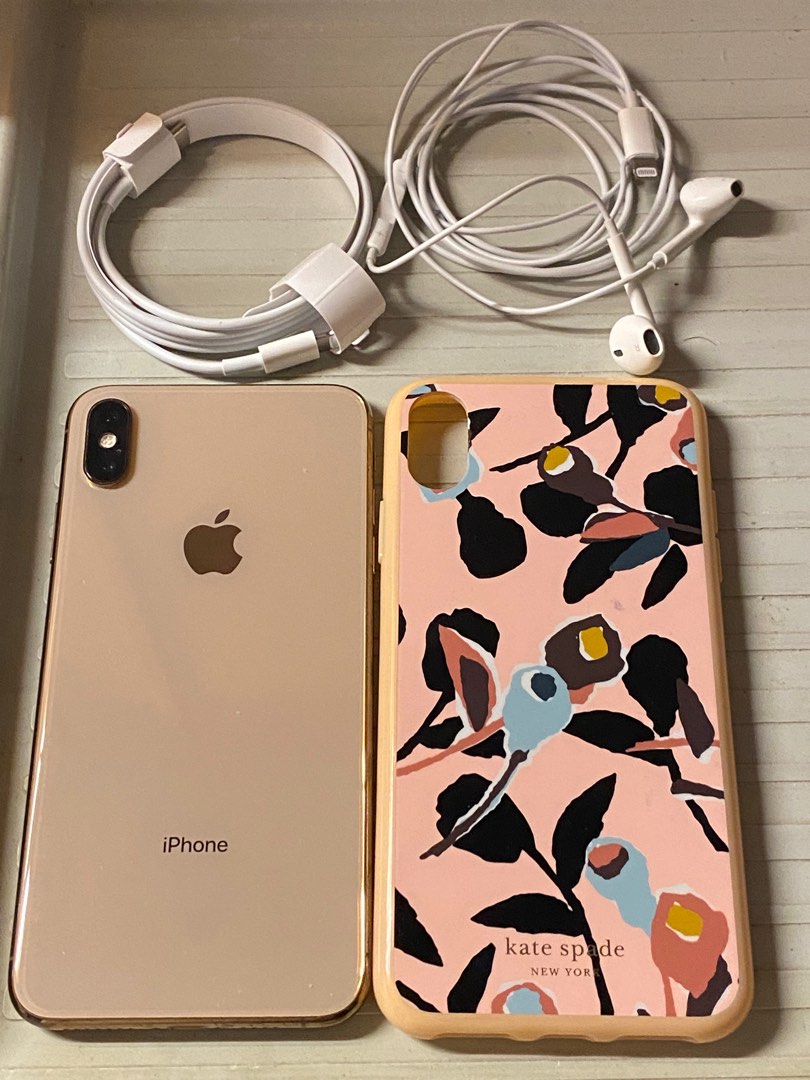 2nd hand iPhone XS Max Gold 256GB open line, Mobile Phones & Gadgets