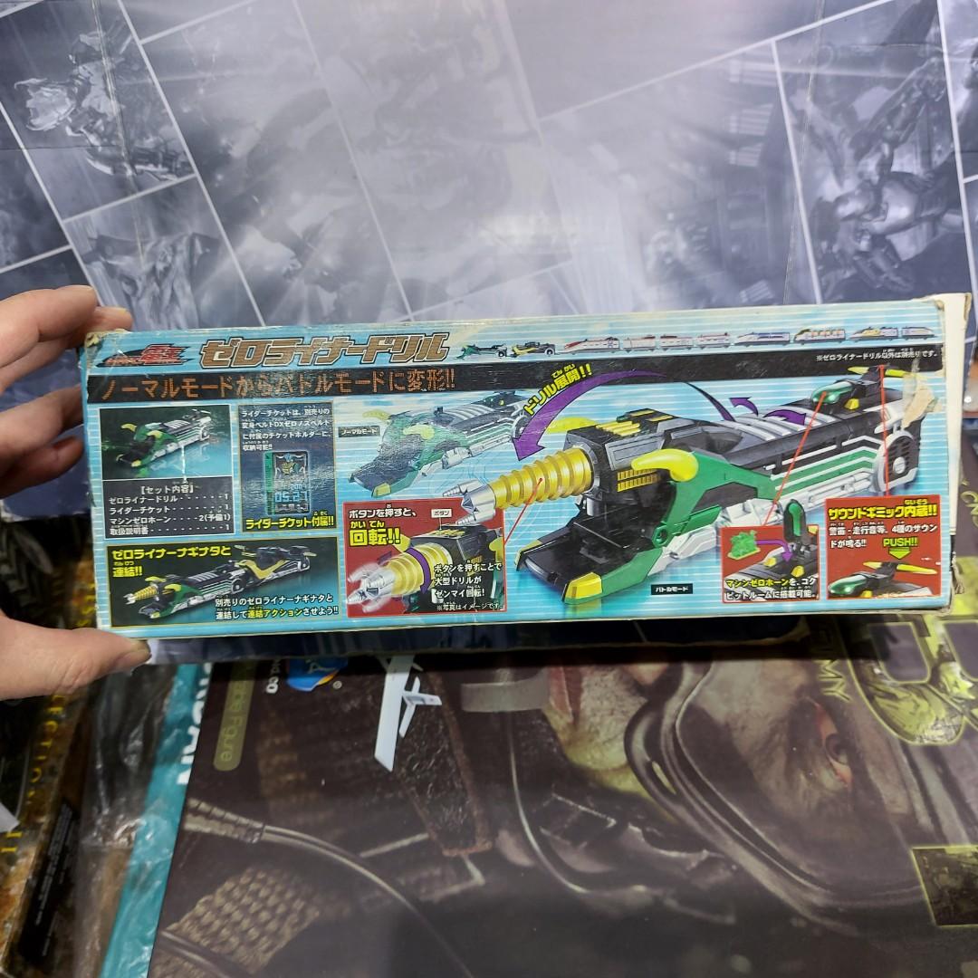 開封二手新淨 幪面超人電王 MASKED RIDER KAMEN RIDER DEN-O 零神櫻井侑零列車09 鑽甲電列車(欠: 黃色定風翼如 ...