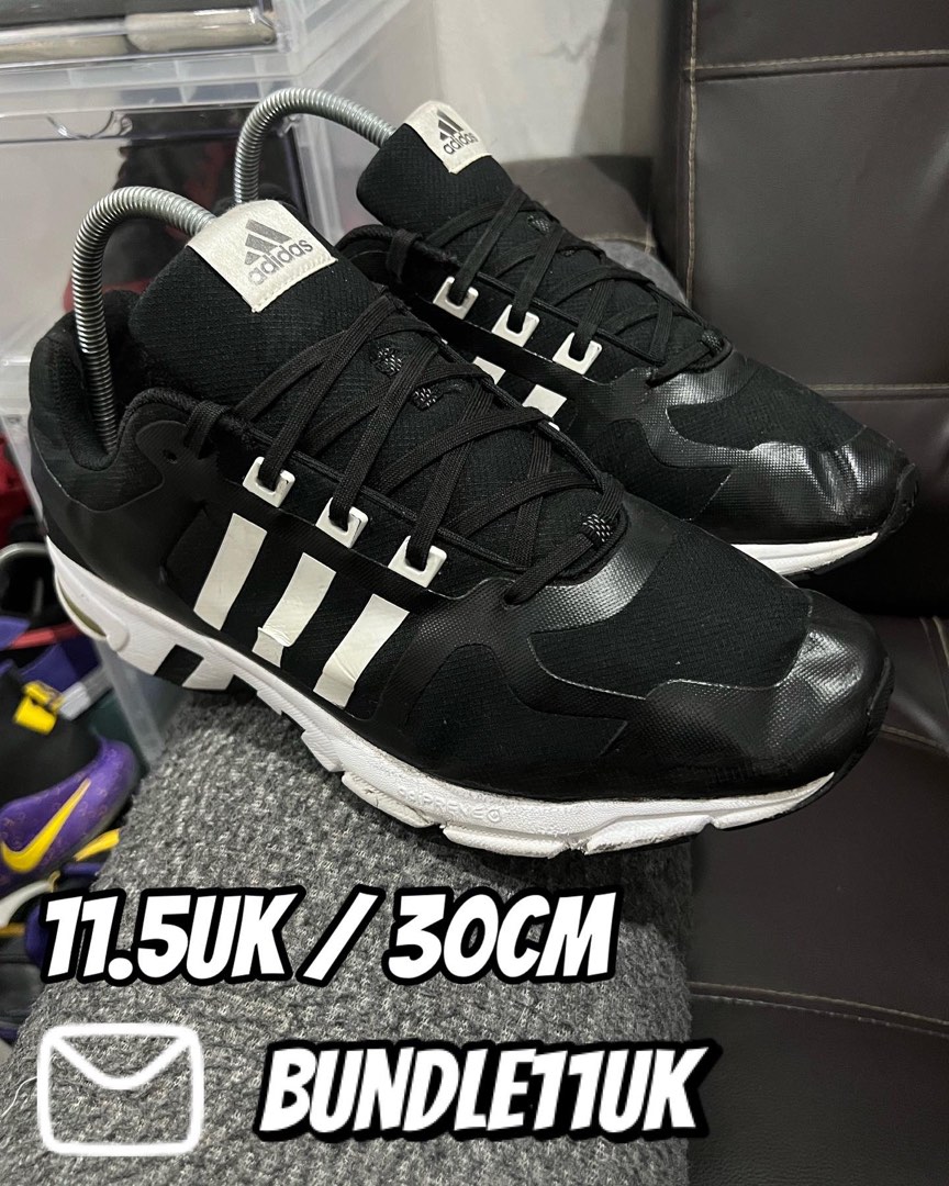 Adidas EQT Black White Originals 11.5UK Men s Fashion Footwear