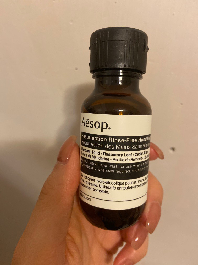 Aesop rinse free hand wash 50ml, 美容＆化妝品, 沐浴＆身體護理, 沐浴及身體護理 身體護理