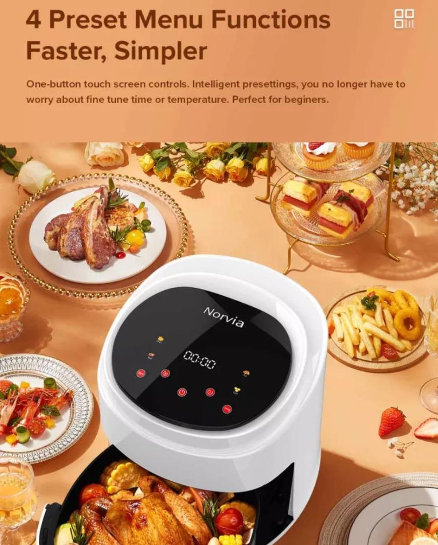 Airbot Air Fryer Non-Stick Pot Multi Functional Cooker Electric