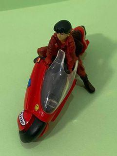 Akira MiniQ Part #1 2" Kaneda & Motorcycle Mini Figure Builder Gashapon