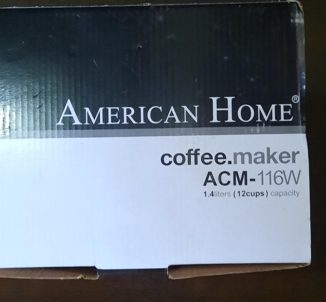 American Home coffee maker, TV & Home Appliances, Kitchen Appliances