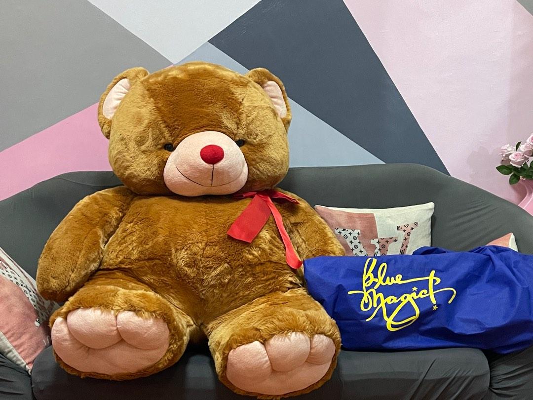 Human size teddy bear price blue magic sales