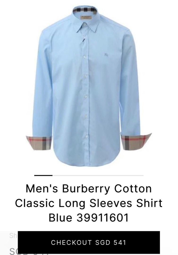 Authentic Burberry men shirt