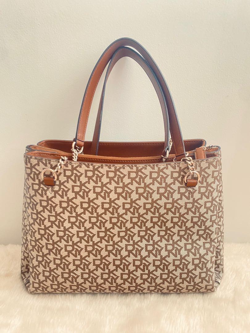 DKNY Bryanna Shoulder Bag Chino/Caramel One Size: Handbags