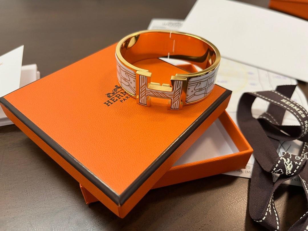 Hermès Clic H Quadrige AU Fil Bracelet