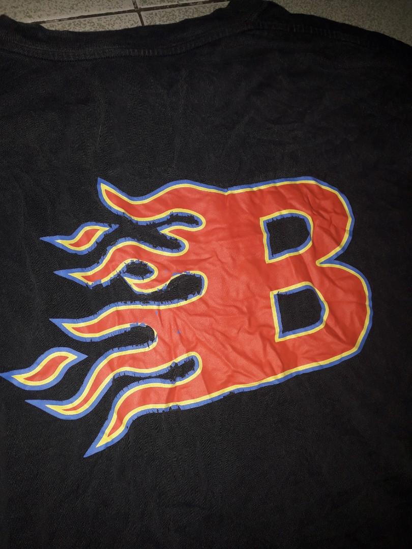 Balenciaga flame tshirt, Luxury, Apparel on Carousell