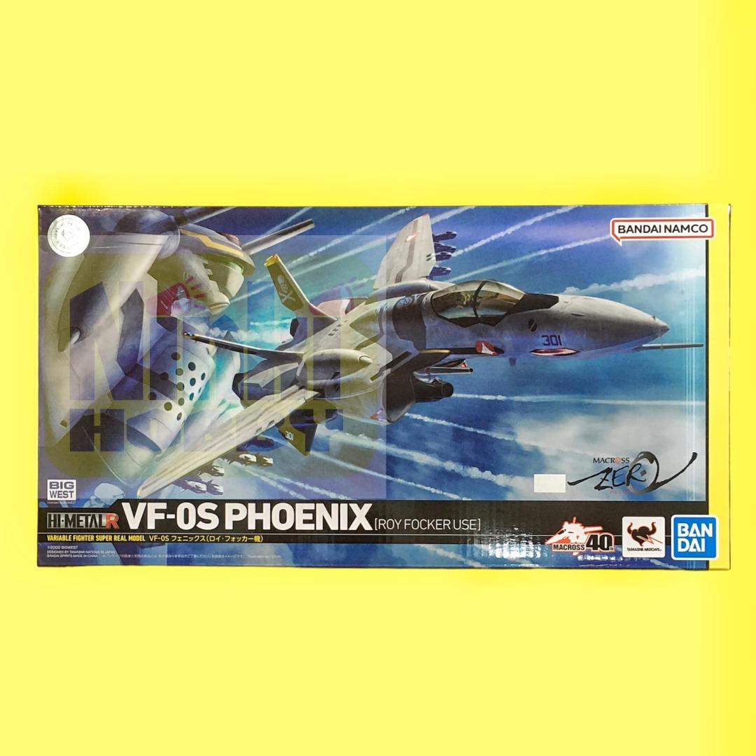 Bandai Hi-Metal R HMR Macross Zero VF-0S Phoenix [Roy Focker Use