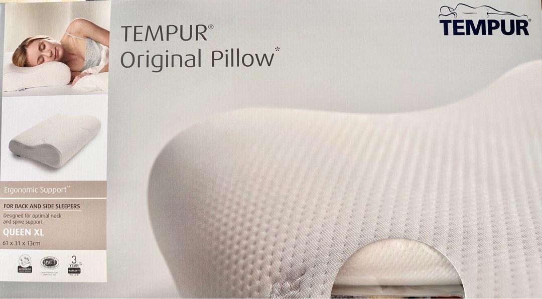 BNIB Tempur Original Pillow, Queen XL, Furniture & Home Living, Bedding