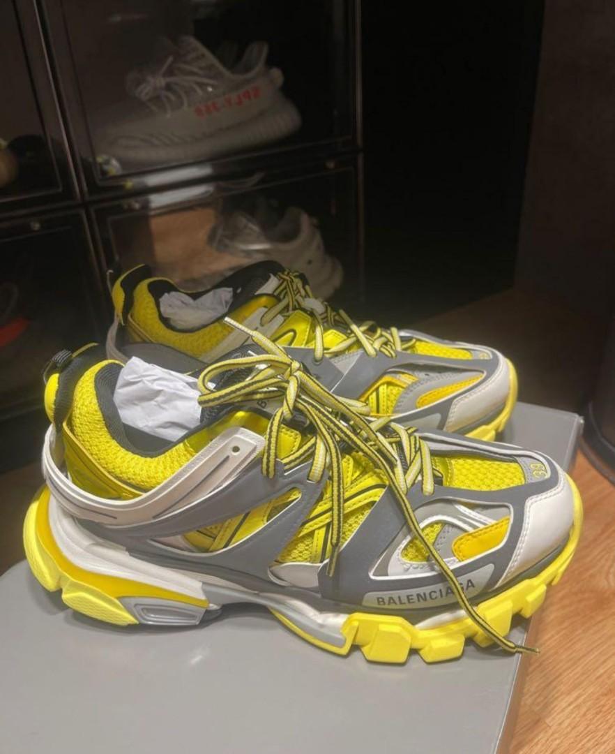 Balenciaga track sneakers yellow on sale