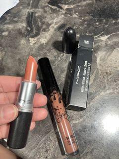Bundle kylie lipgloss & mac velvet teddy