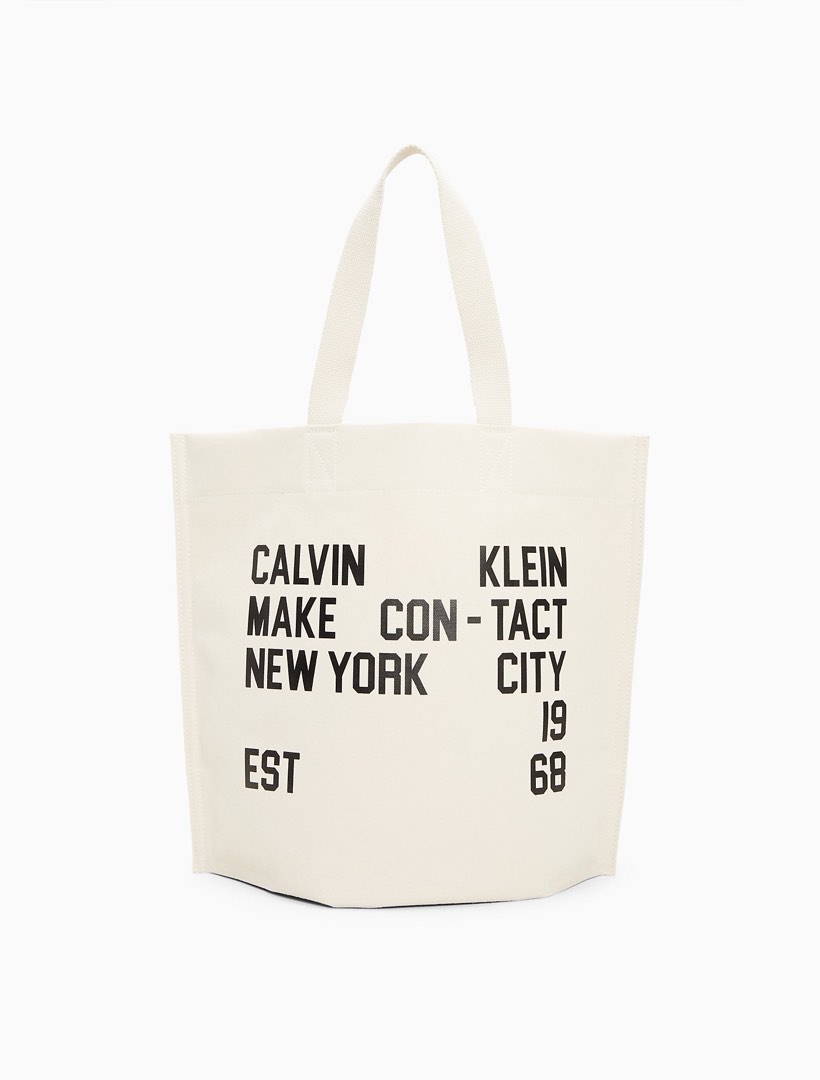 Original Calvin Klein Canvas Tote Bag from ??, Women's Fashion, Bags u0026  Wallets, Tote Bags on Carousell
