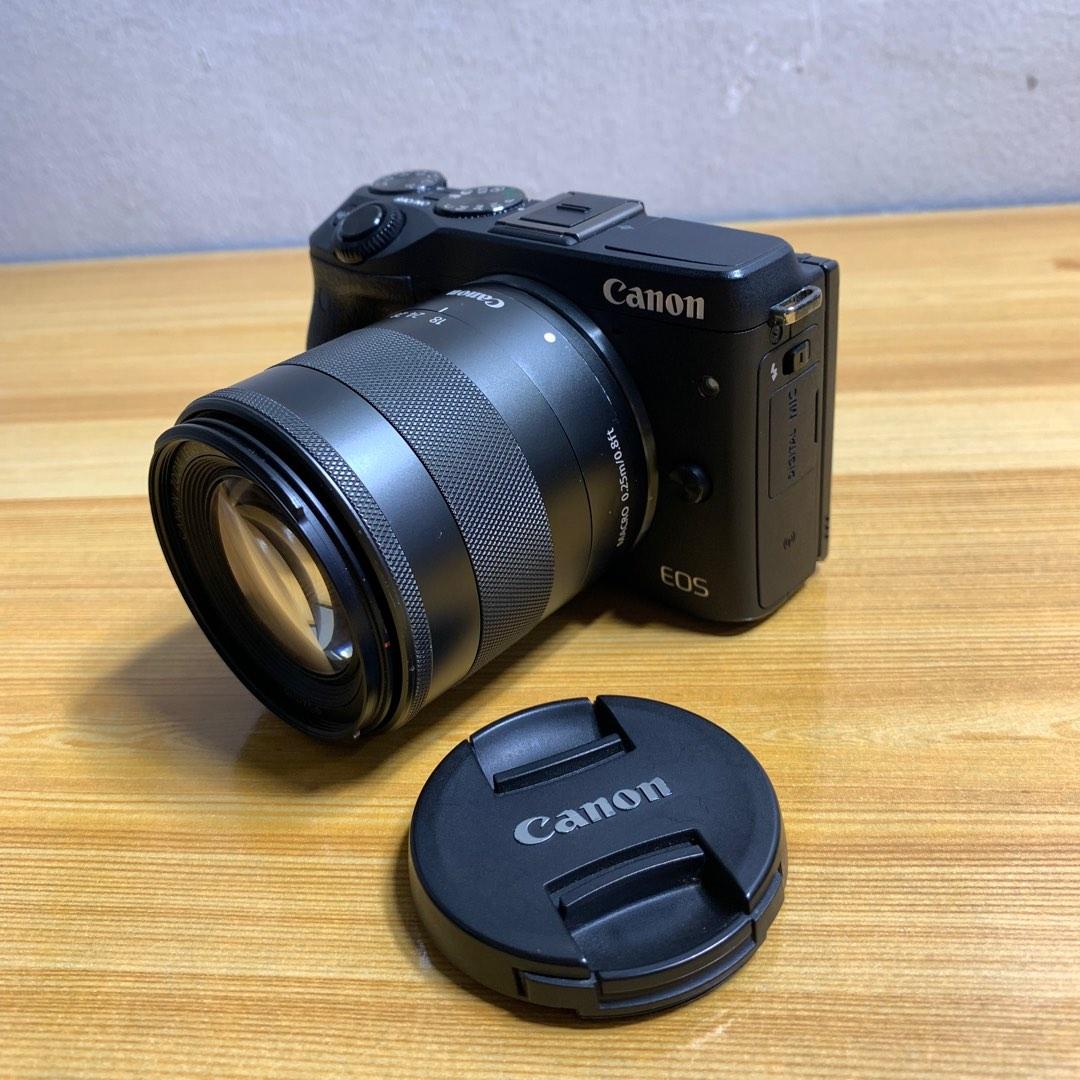 Canon EOS M3 with 1855mm kit 24mp fullhd Wifi Mirrorless Camera