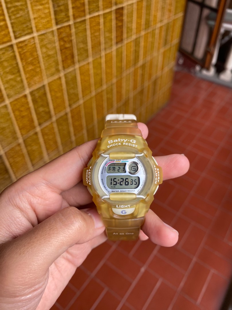 Baby-G イエロー ベビージー CASIO 3077 JA G-SHOCK CASIO カシオG 