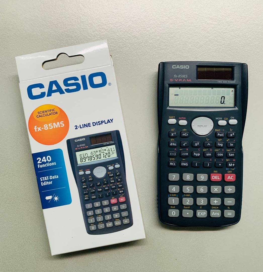 Casio fx85MS Scientific Calculator, Hobbies & Toys, Stationery & Craft