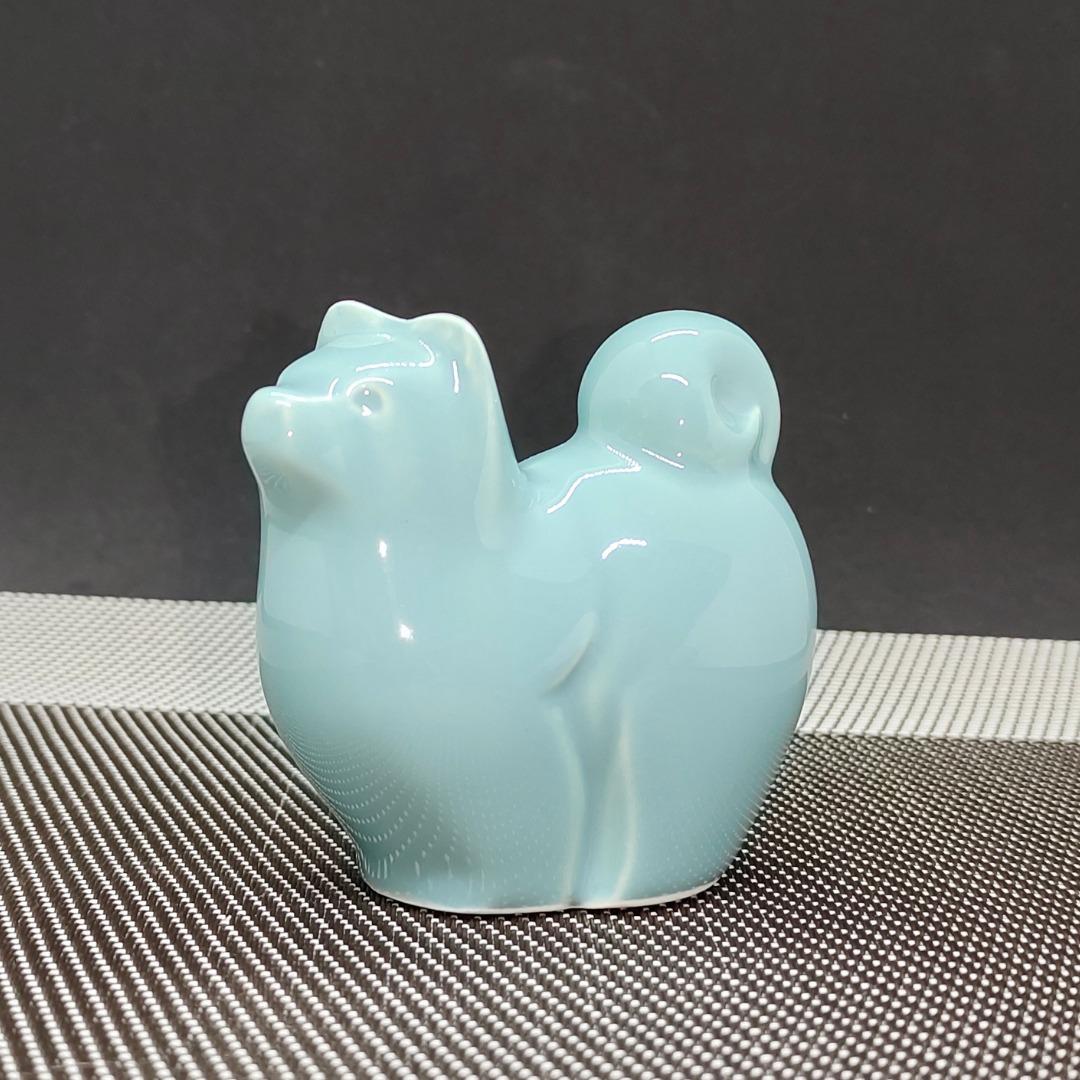 celadon-ceramic-chinese-zodiac-animal-figurines-rat-on-carousell