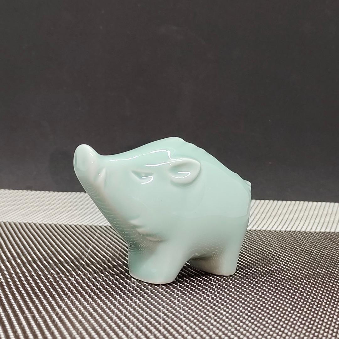 celadon-ceramic-chinese-zodiac-animal-figurines-rat-on-carousell