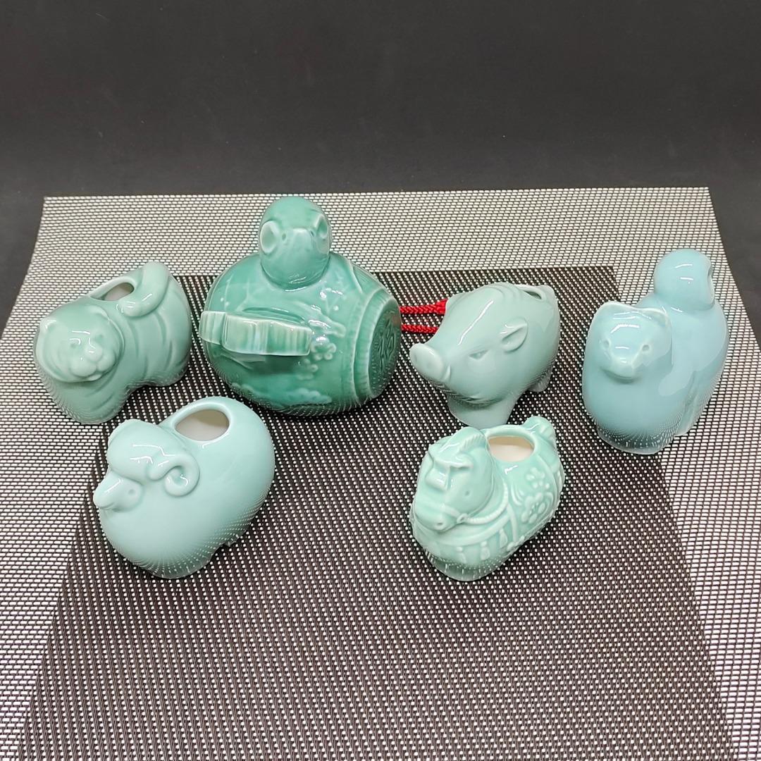 celadon-ceramic-chinese-zodiac-animal-figurines-rat-furniture-home
